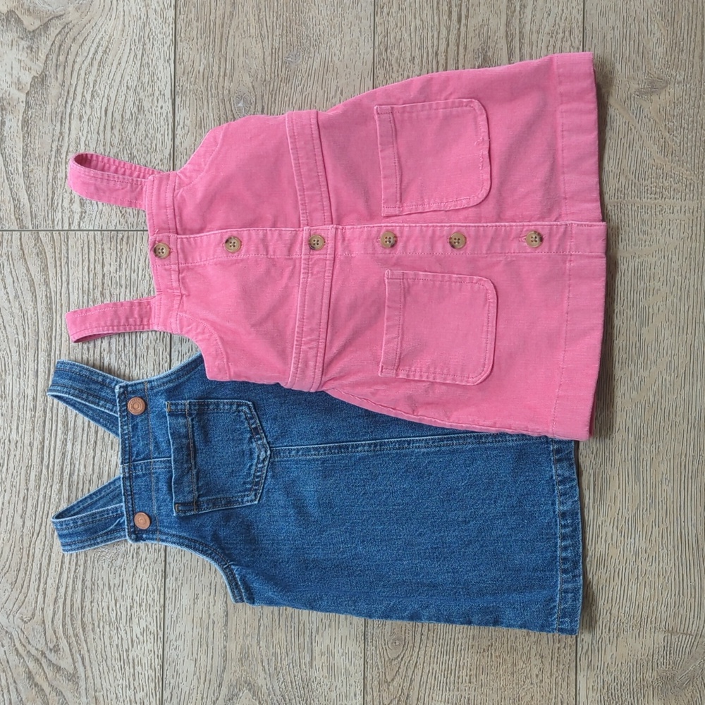 Toddler Jumper Dress Bundle, 3T
